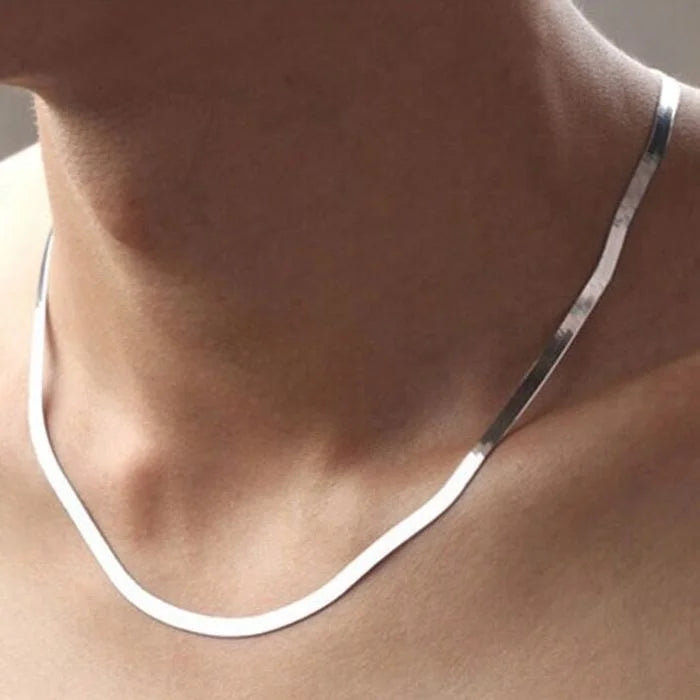 FLAT CHAIN NECKLACE